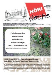 Letzte Woche - Gaienhofen