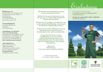 Einladung als pdf... - Verband Garten-,Landschafts- und ...