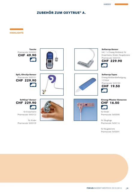 FOKUSANGEBOT MedTech 2013 - Galexis.com