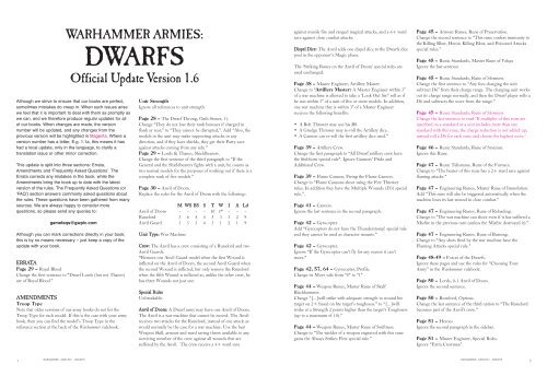 Dwarfs v1.6_APRIL13.pdf - Games Workshop