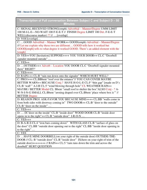 Adverbial Morphemes in Tactile ASL - Gallaudet University