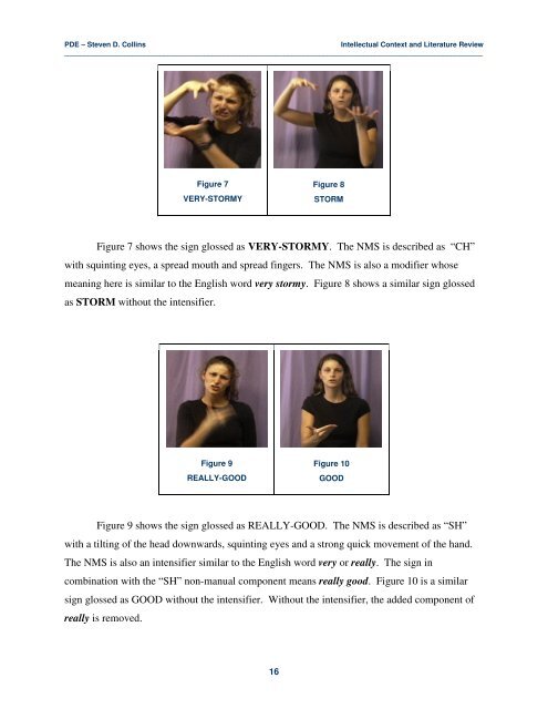 Adverbial Morphemes in Tactile ASL - Gallaudet University