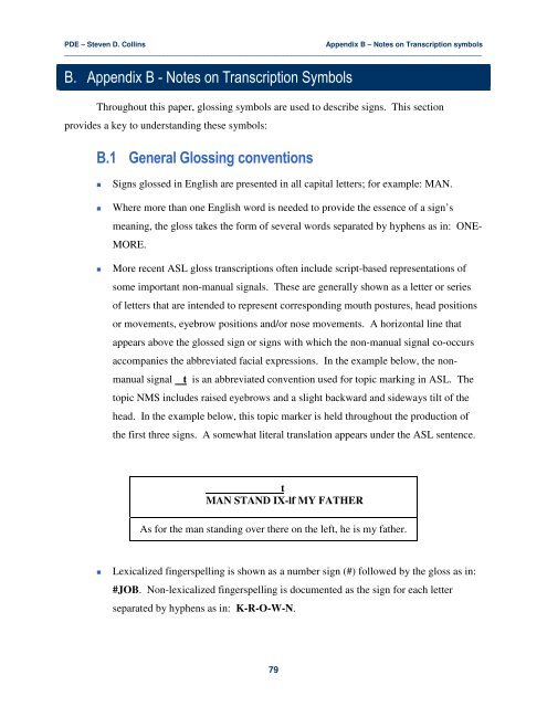 Adverbial Morphemes in Tactile ASL - Gallaudet University