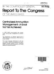 View Report (PDF, 55 pages) - US Government Accountability Office