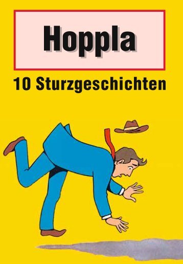 Hoppla - 10 Sturzgeschichten - EKAS - GastroProfessional