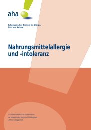 Nahrungsmittelallergie und -intoleranz - GastroProfessional