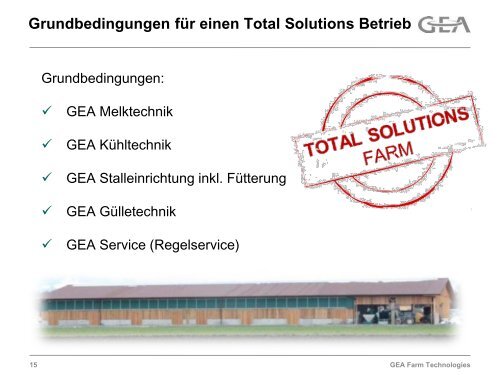 Unternehmenspräsentation - GEA Farm Technologies