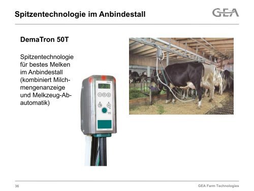 Unternehmenspräsentation - GEA Farm Technologies