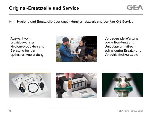 Unternehmenspräsentation - GEA Farm Technologies