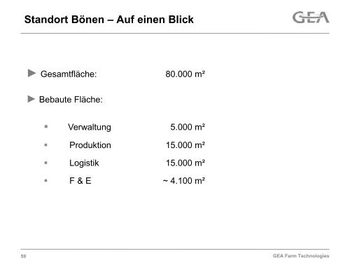 Unternehmenspräsentation - GEA Farm Technologies