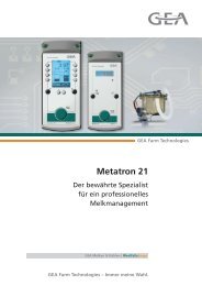 Metatron 21 - GEA Farm Technologies