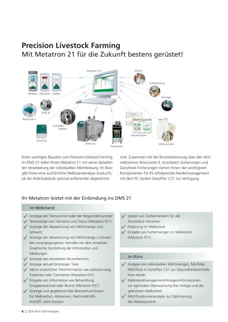 Metatron 21 - GEA Farm Technologies