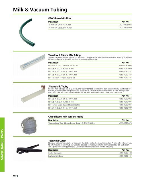 Spare Parts - GEA Farm Technologies