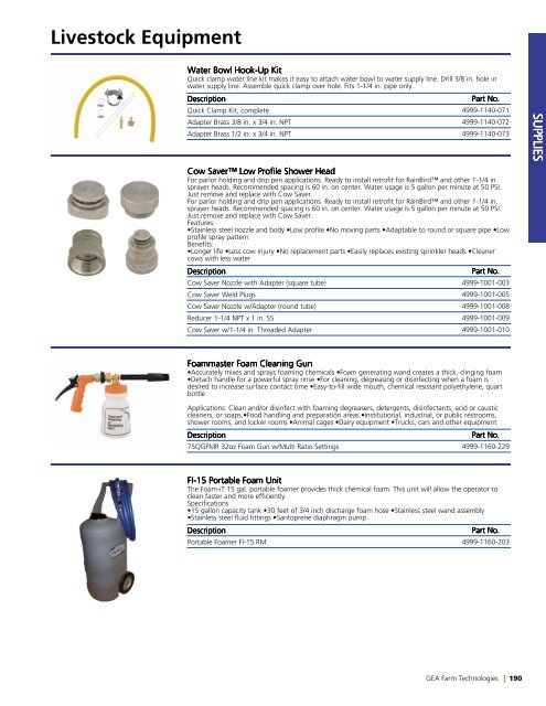 Spare Parts - GEA Farm Technologies