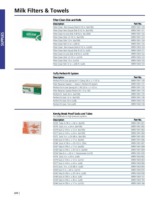 Spare Parts - GEA Farm Technologies