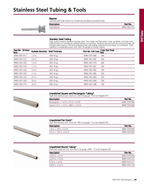 Spare Parts - GEA Farm Technologies