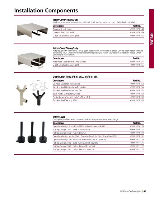 Spare Parts - GEA Farm Technologies