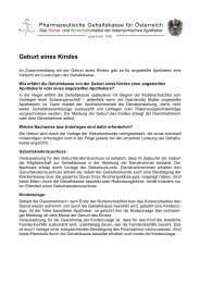 Geburt eines Kindes.pdf - Pharmazeutische Gehaltskasse