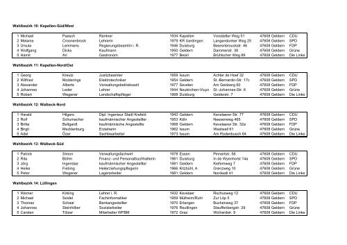 Amtsblatt öffnen… - Stadt Geldern