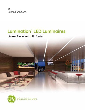 Lumination™ LED Luminaires - GE Lighting