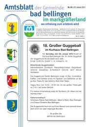 18. Großer Guggeball - Gemeinde Bad Bellingen