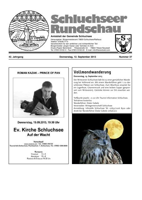 Rundschau Nr. 37.pdf - Gemeinde Schluchsee