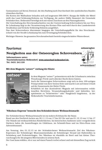 Amtliches Bekanntmachungsblatt der Gemeinde Schönkirchen und ...