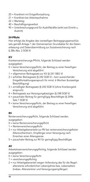 Erläuterungen zur Gehaltsmitteilung