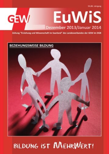Ausgabe 12-2013/01-2014 - GEW-Saarland
