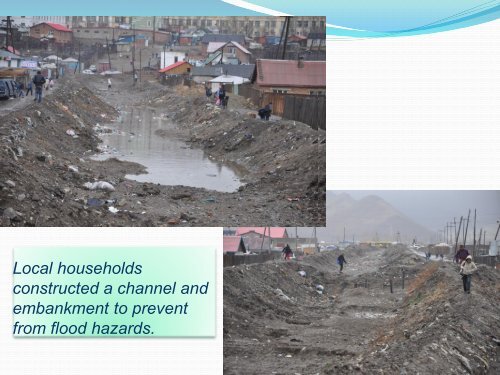 REDUCTION OF FLOOD RISK IN ULAANBAATAR CITY - GFDRR