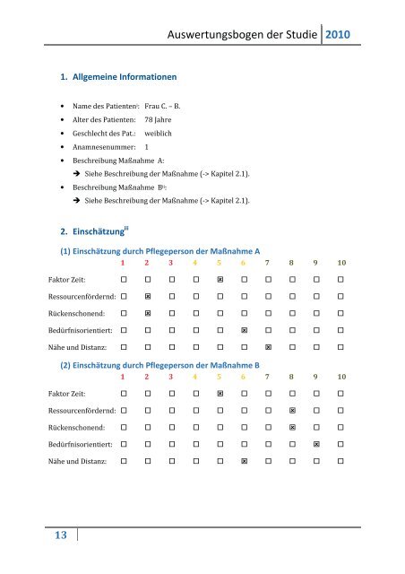 Studie: Kinästhetik in der gesundheits- und Krankenpflege