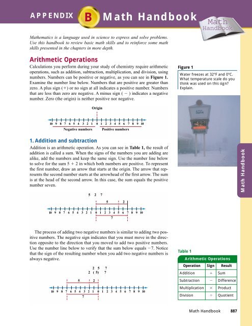 Math Handbook - Glencoe