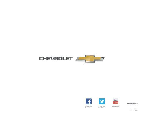 Download a Brochure Chevrolet Sonic Hatchback ... - GM Canada