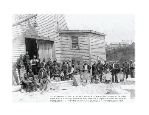 The Granite Industry of Southwestern New Brunswick: A Historical ...