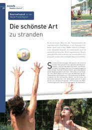 Beachvolleyball - Göttinger Sport und Freizeit GmbH & Co. KG