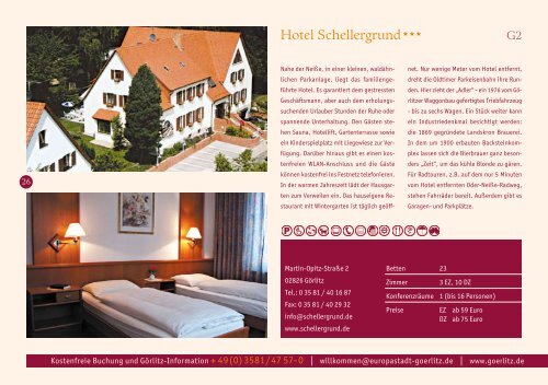 Gastgeberverzeichnis 2013 mit Hotels, Pensionen - Görlitz