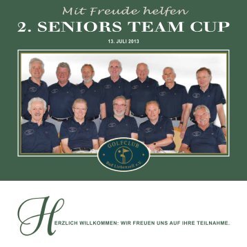 2. SENIORS TEAM CUP - Golfclub Bad Liebenzell eV