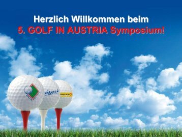 Deutschland: Profil Golfer - Golf in Austria