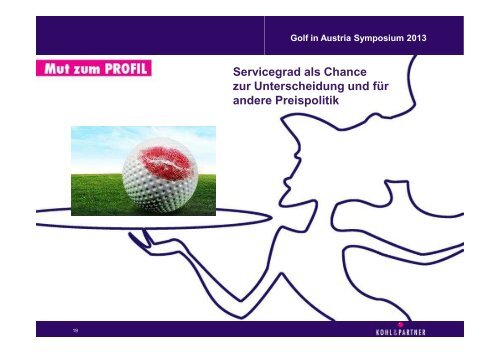 Sein Vortrag zum Download! - Golf in Austria