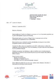 ffgolf - Association Suisse de Golf