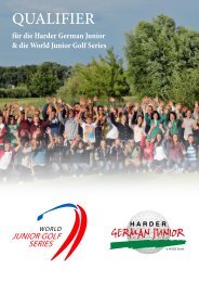 QUALIFIER - Golf- und Country Club Seddiner See