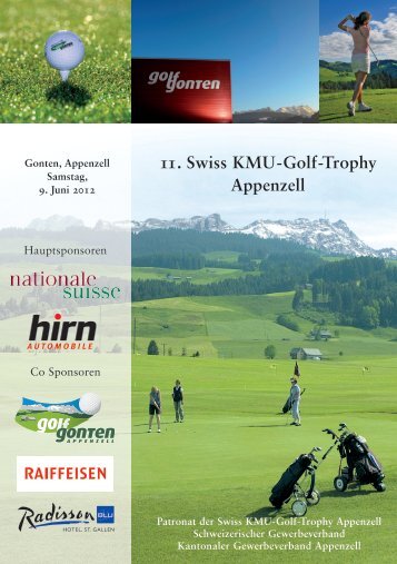 11. Swiss KMU-Golf-Trophy Appenzell