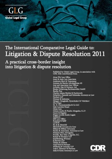 the international comparative legal guide to litigation - dispute ...