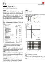 Fomapan R PDF - Gomma