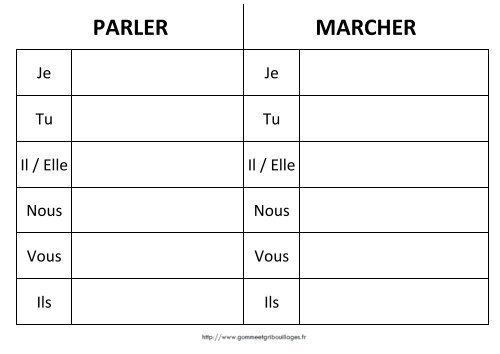 PARLER MARCHER - Gomme & Gribouillages