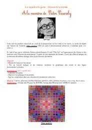 A la manière de Victor Vasarely - Gomme & Gribouillages