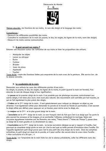 La Main - Gomme & Gribouillages