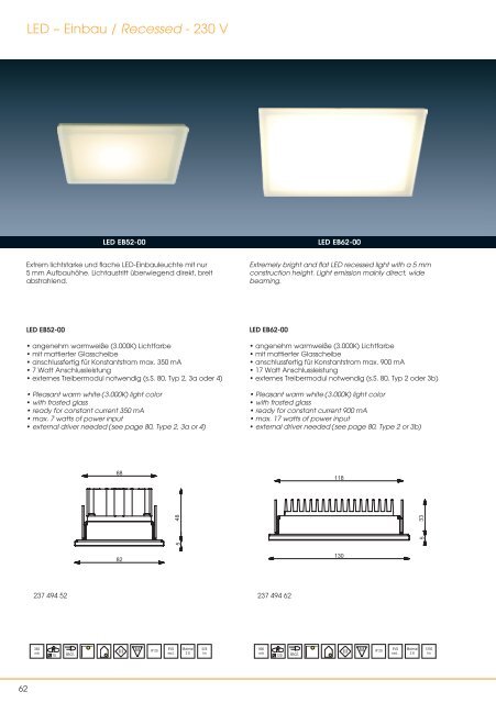 LED Leuchten