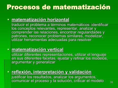 ppt desarrollo de la competencia matemática