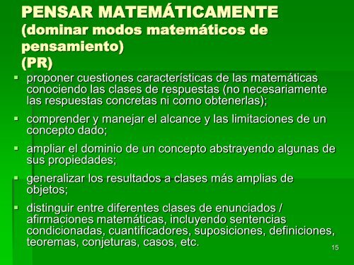 competencia matemática